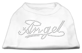 Angel Rhinestud Shirt White M (12)