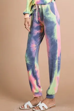 Barret Tie Dye French Terry Casual Pants