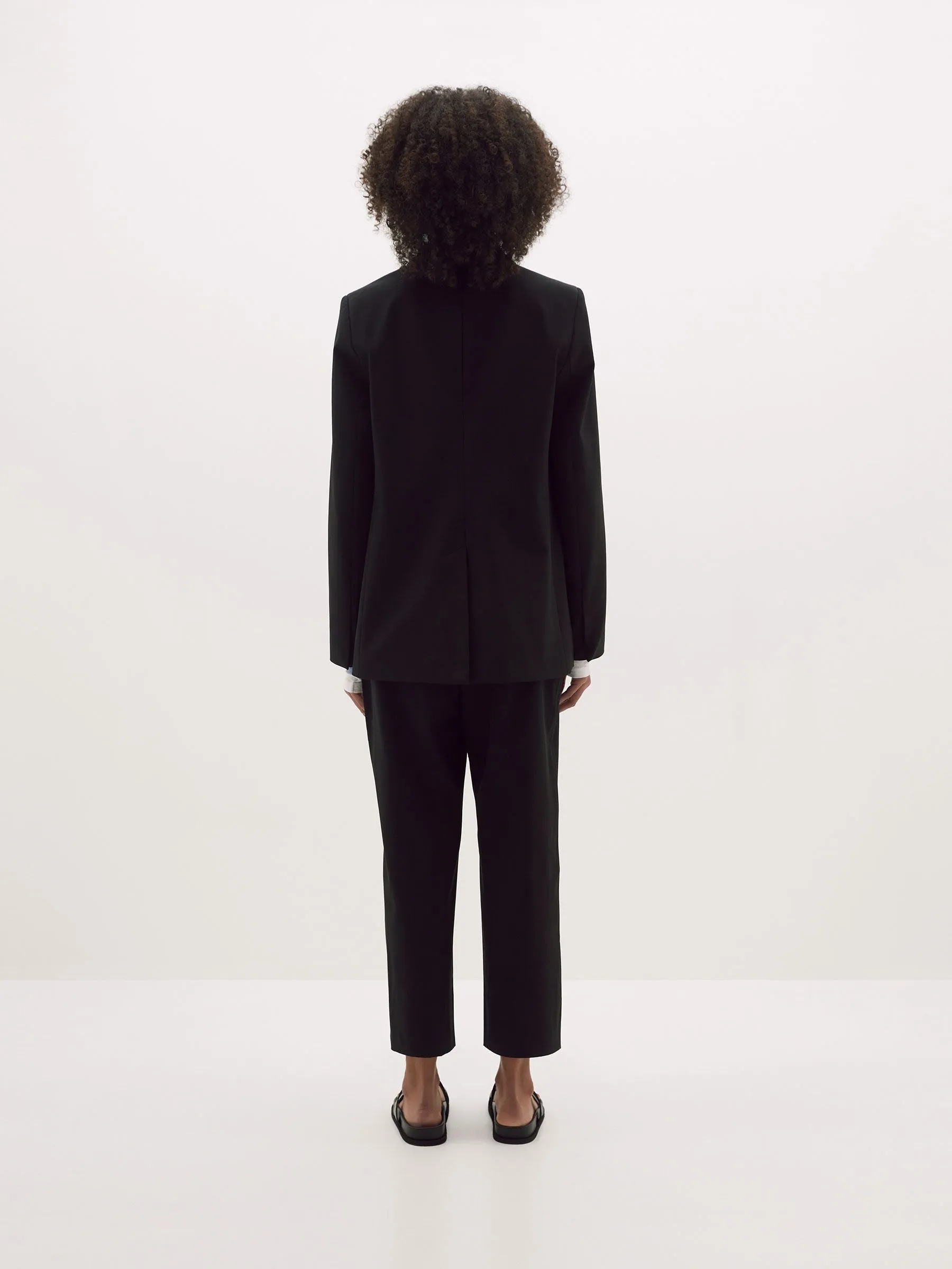 Bassike Classic Tailored Jacket - Black