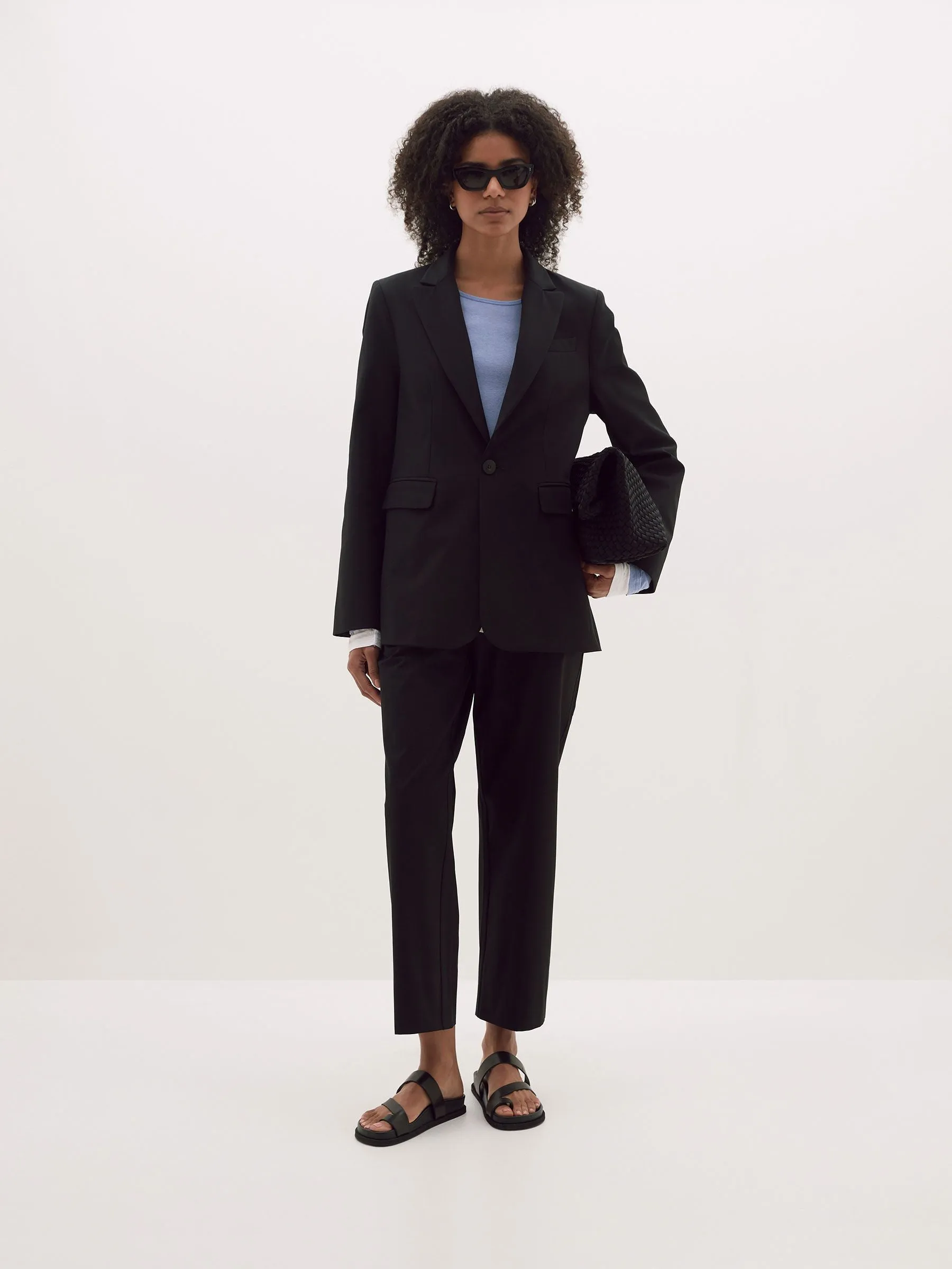 Bassike Classic Tailored Jacket - Black