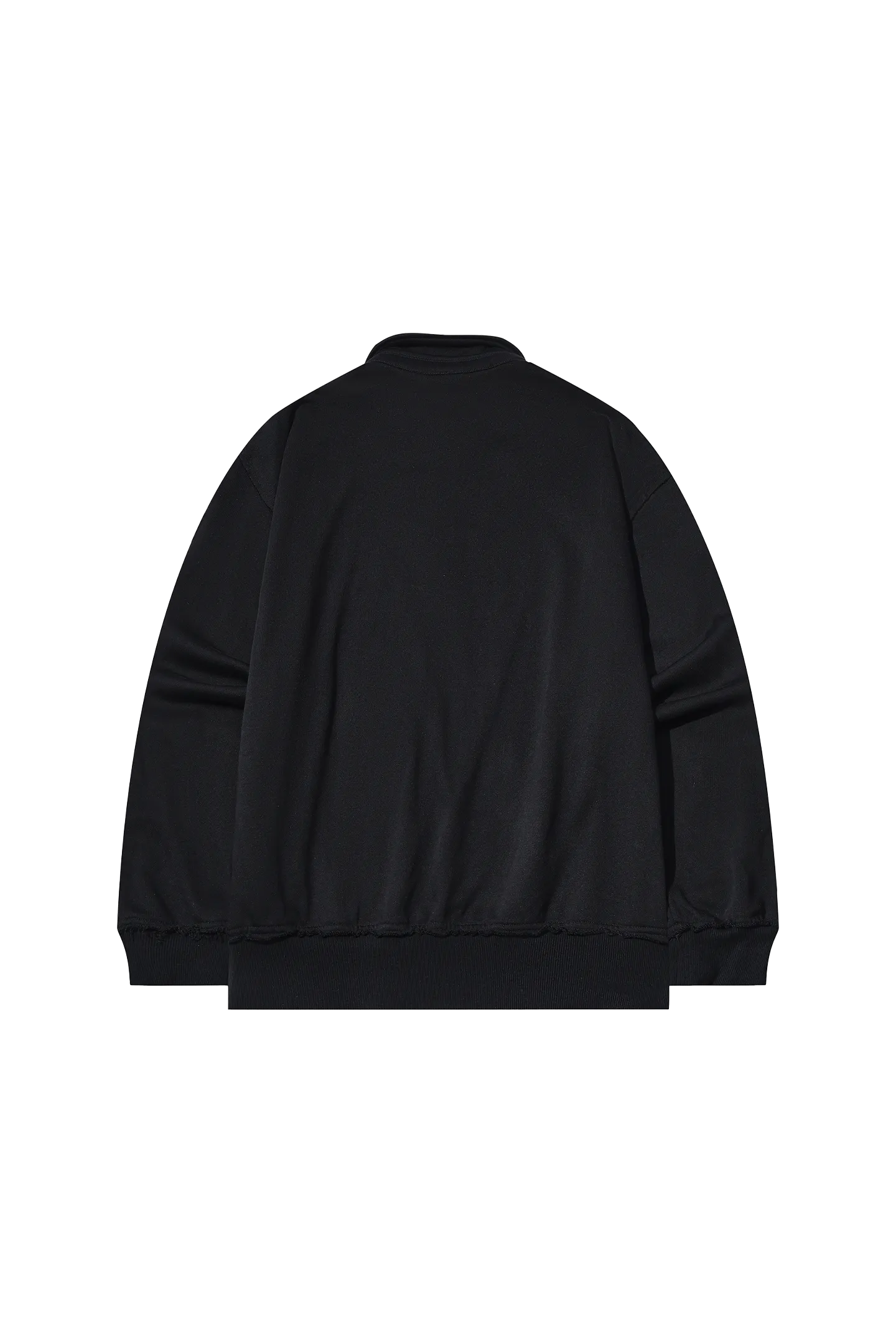 BEASTER Embroidered Pattern Long-sleeved Polo Shirt