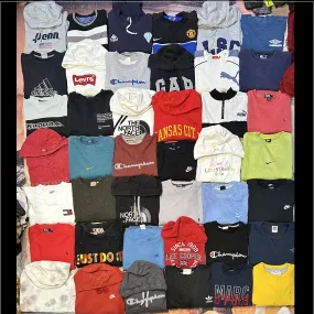 Branded sweatshirts 43 piece