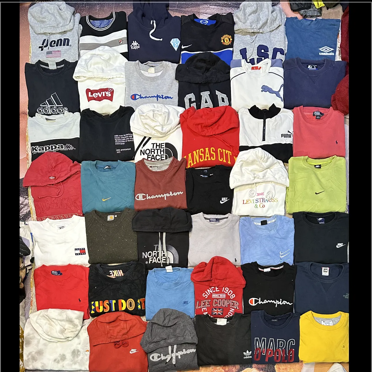 Branded sweatshirts 43 piece