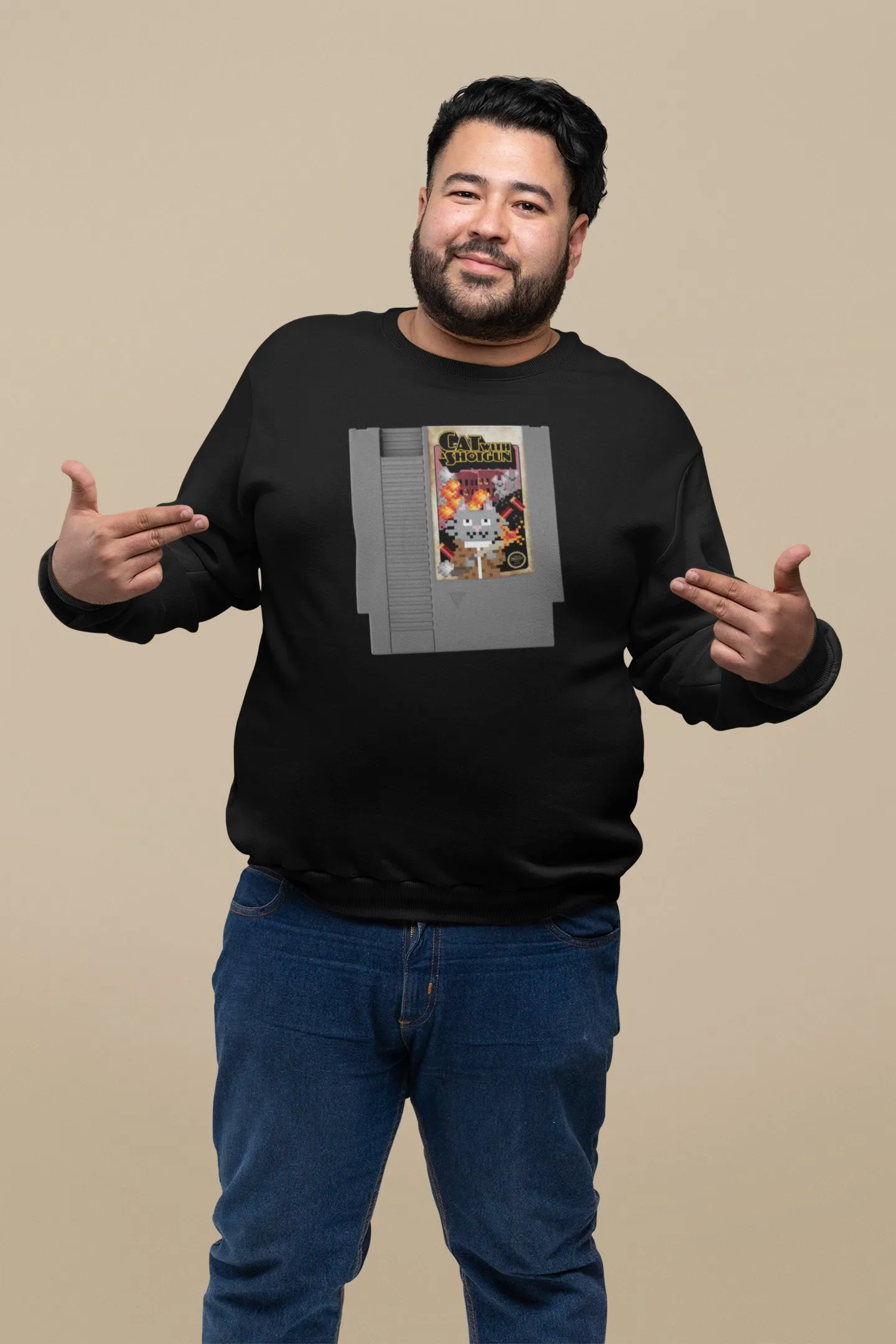 Cat Nintendo Unisex Sweatshirts