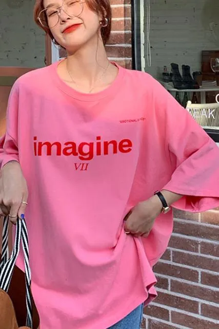 Fashion Printed Casual Loose T-shirts