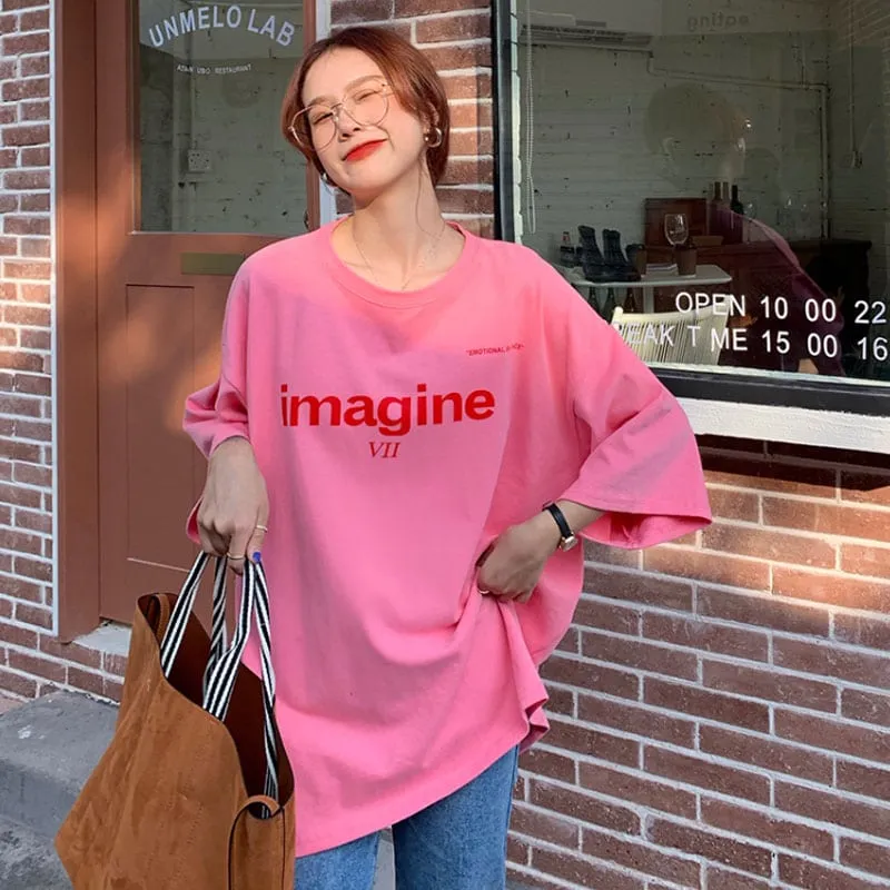 Fashion Printed Casual Loose T-shirts
