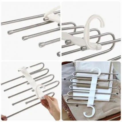 Hanglite 5in 1 Trouser Hanger