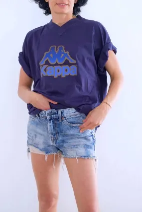KAPPA Vintage V-Neck T-Shirt