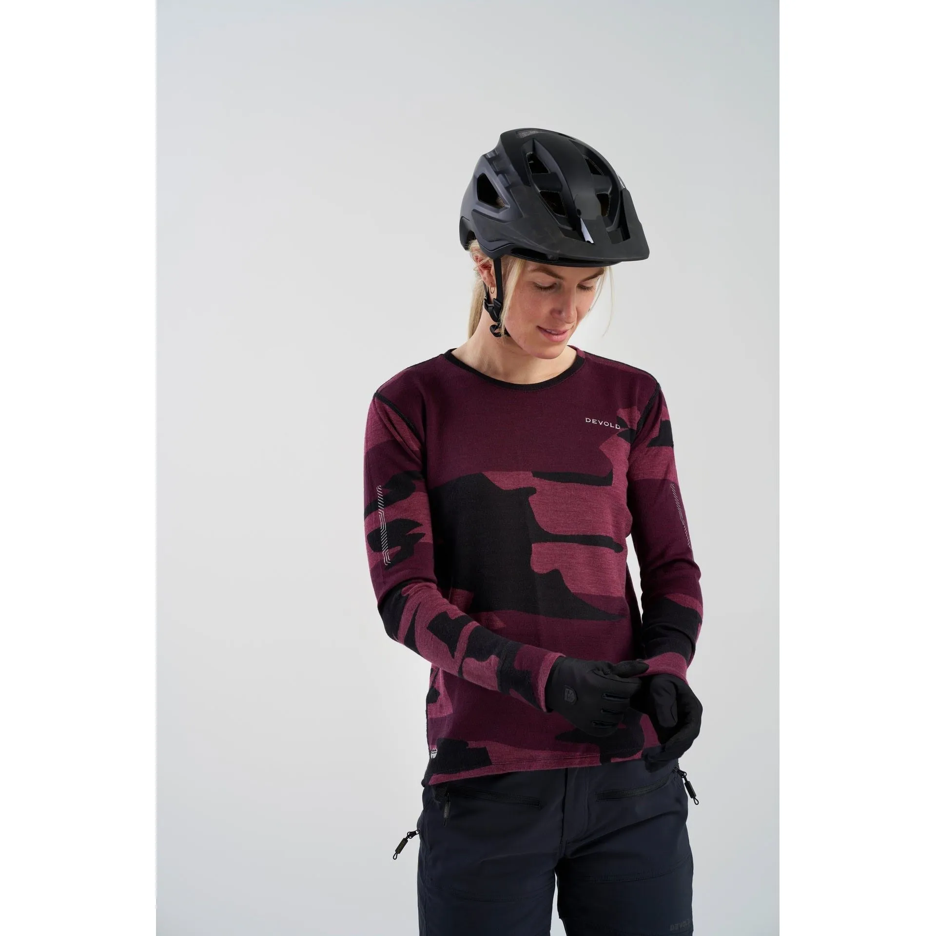 KLOVSTIEN MERINO SHIRT BEETROOT