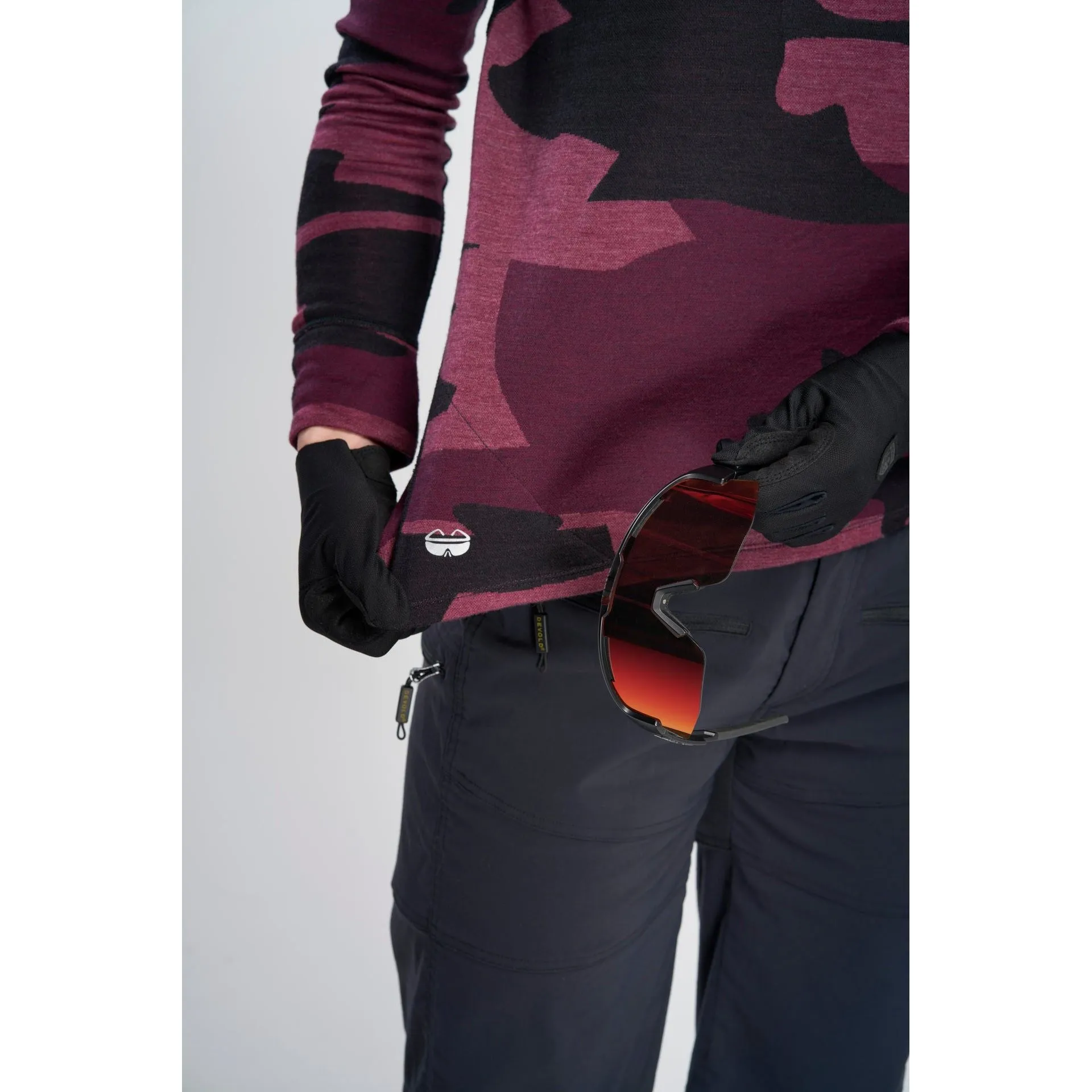 KLOVSTIEN MERINO SHIRT BEETROOT