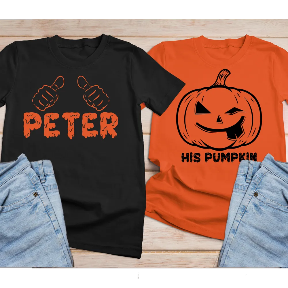 Peter Peter Pumpkin eater halloween couple sweatshirts / hoodie