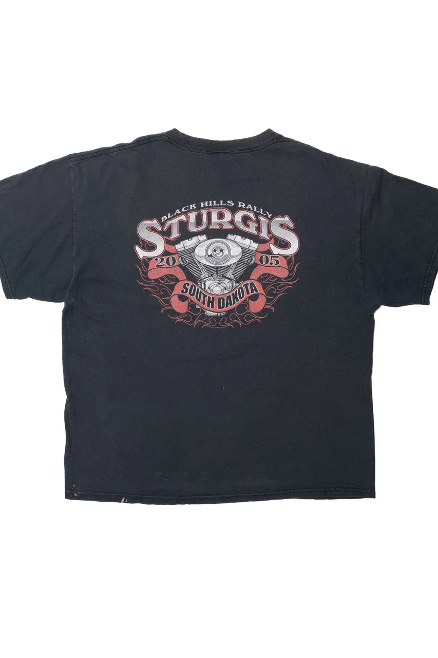 "Sturgis Black Hills Rally" South Dakota 2005 T-Shirt