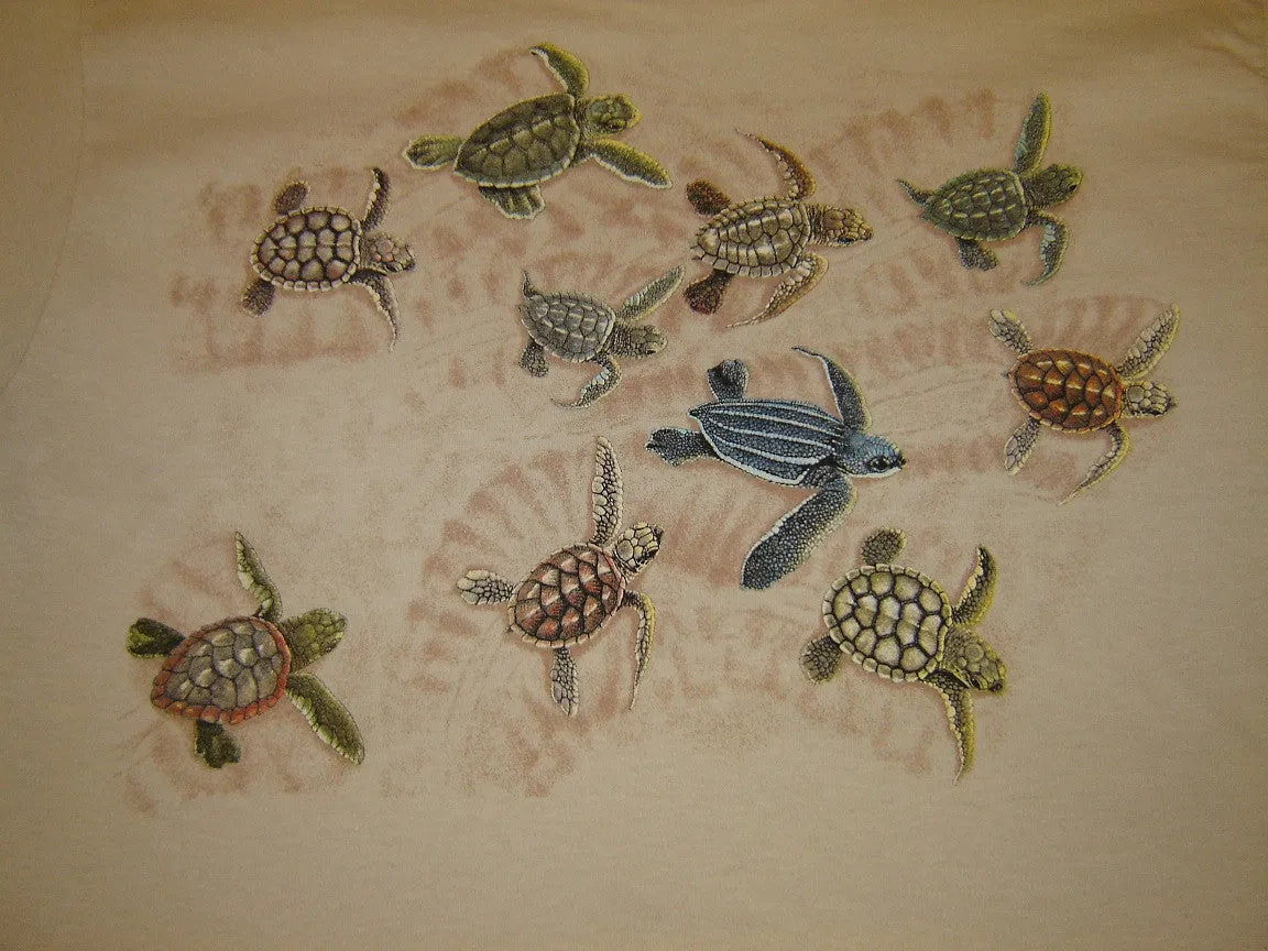 Race for Survival Adult Sea Turtle T-Shirts