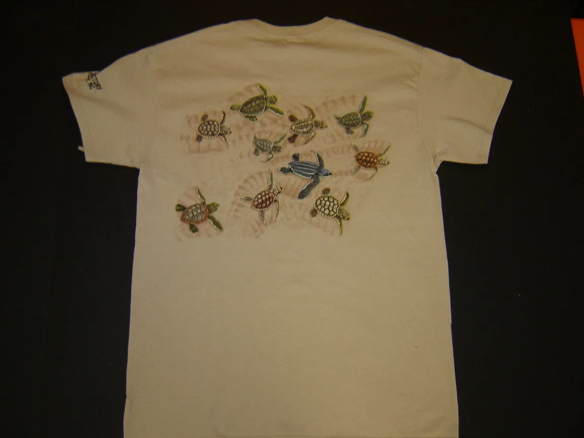 Race for Survival Adult Sea Turtle T-Shirts