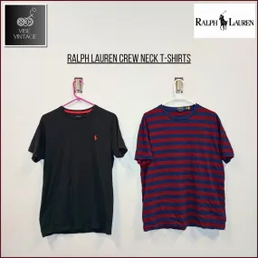 RALPH LAUREN CREW NECK T-SHIRTS BUNDLE 1 - 30 PCS