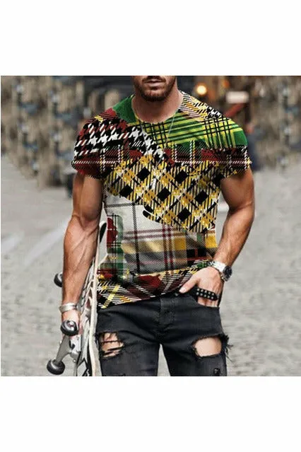Retro Short-Sleeved T-Shirts