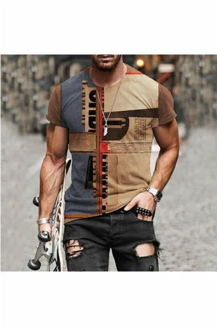 Retro Short-Sleeved T-Shirts