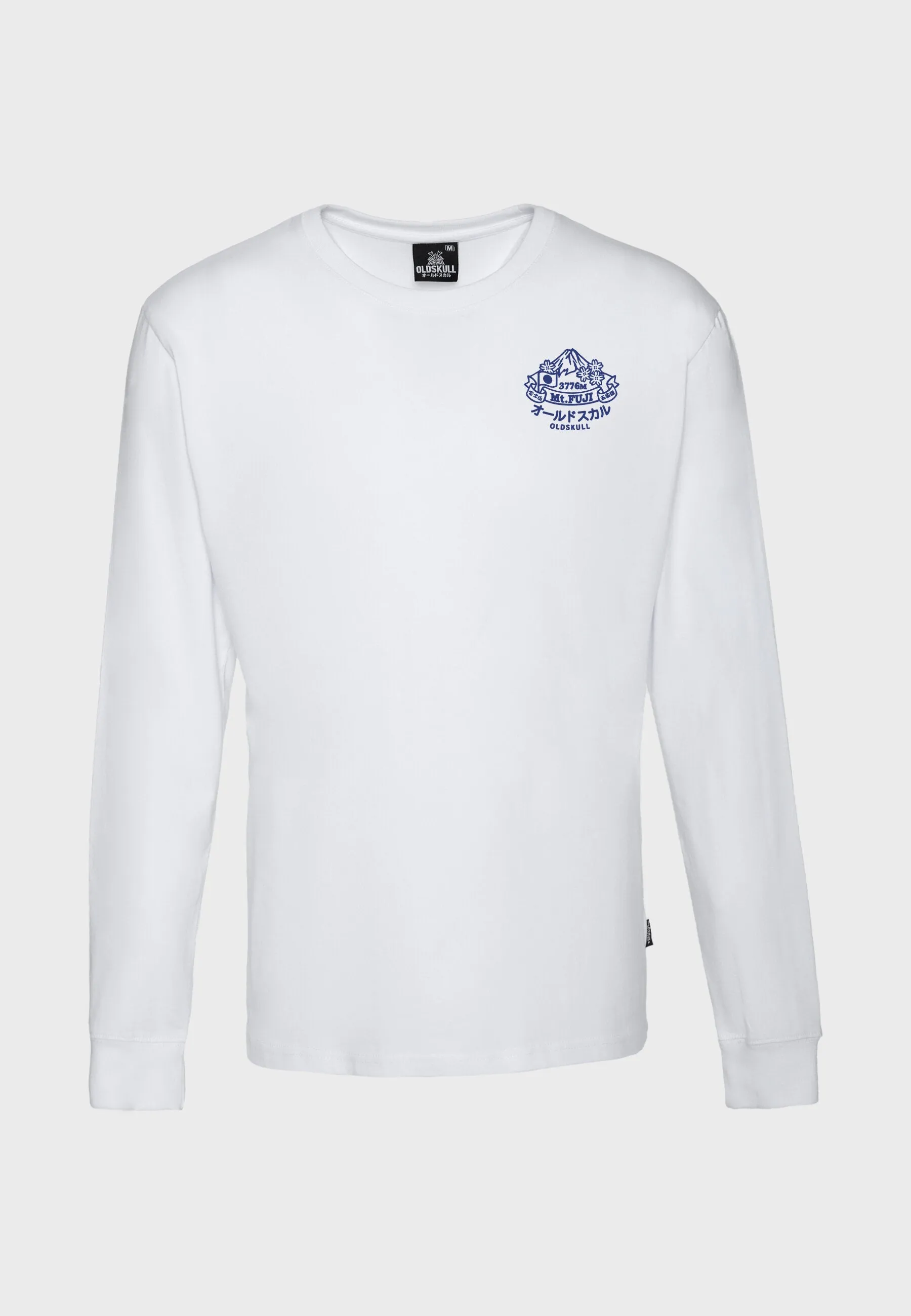 Roof Top Backprint Longsleeve T-Shirt White