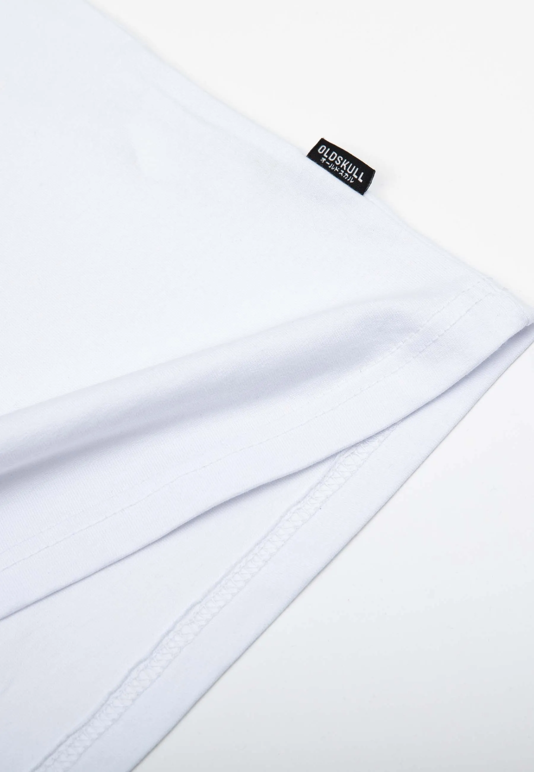 Roof Top Backprint Longsleeve T-Shirt White