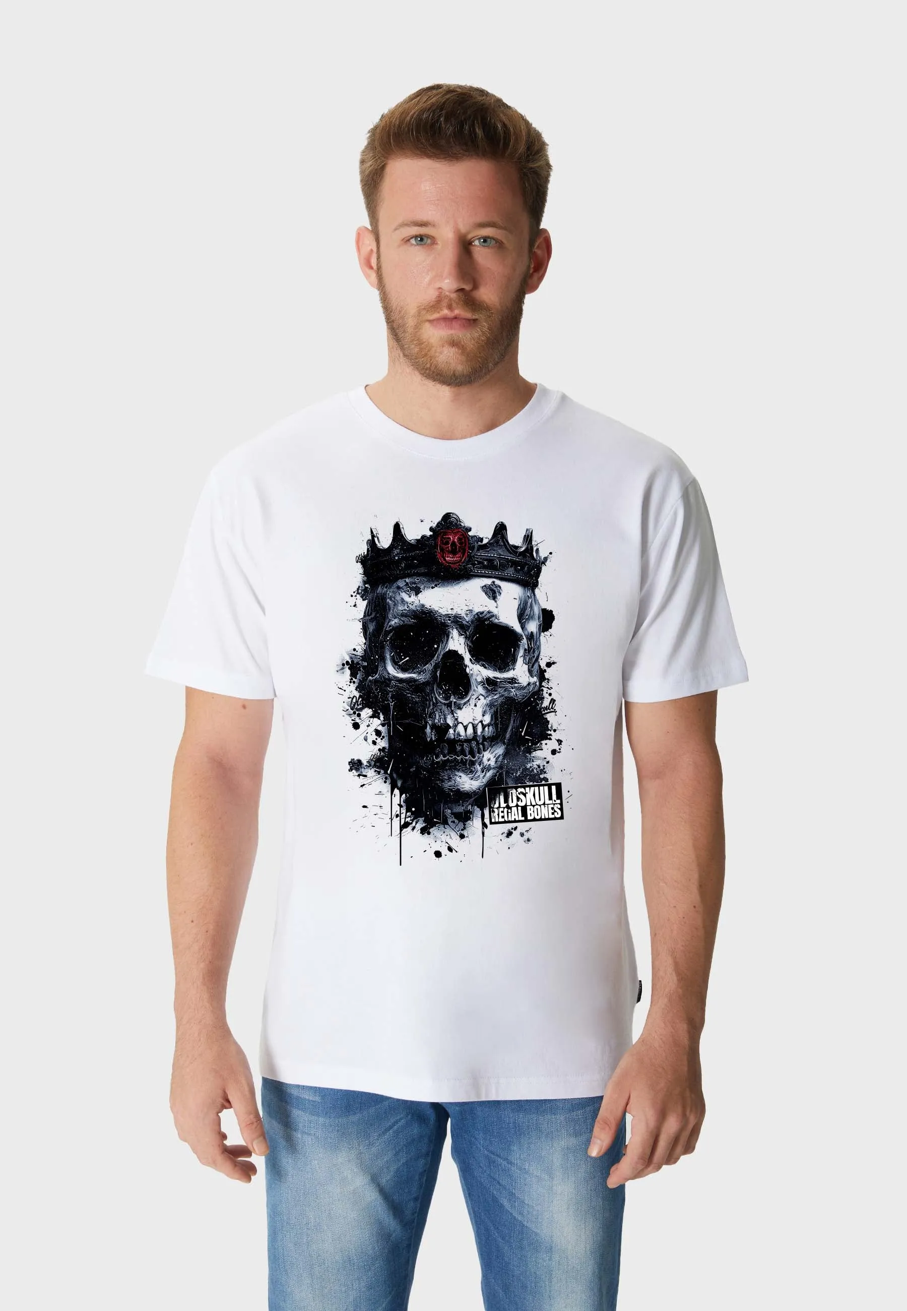 Royal Skull T-Shirt White