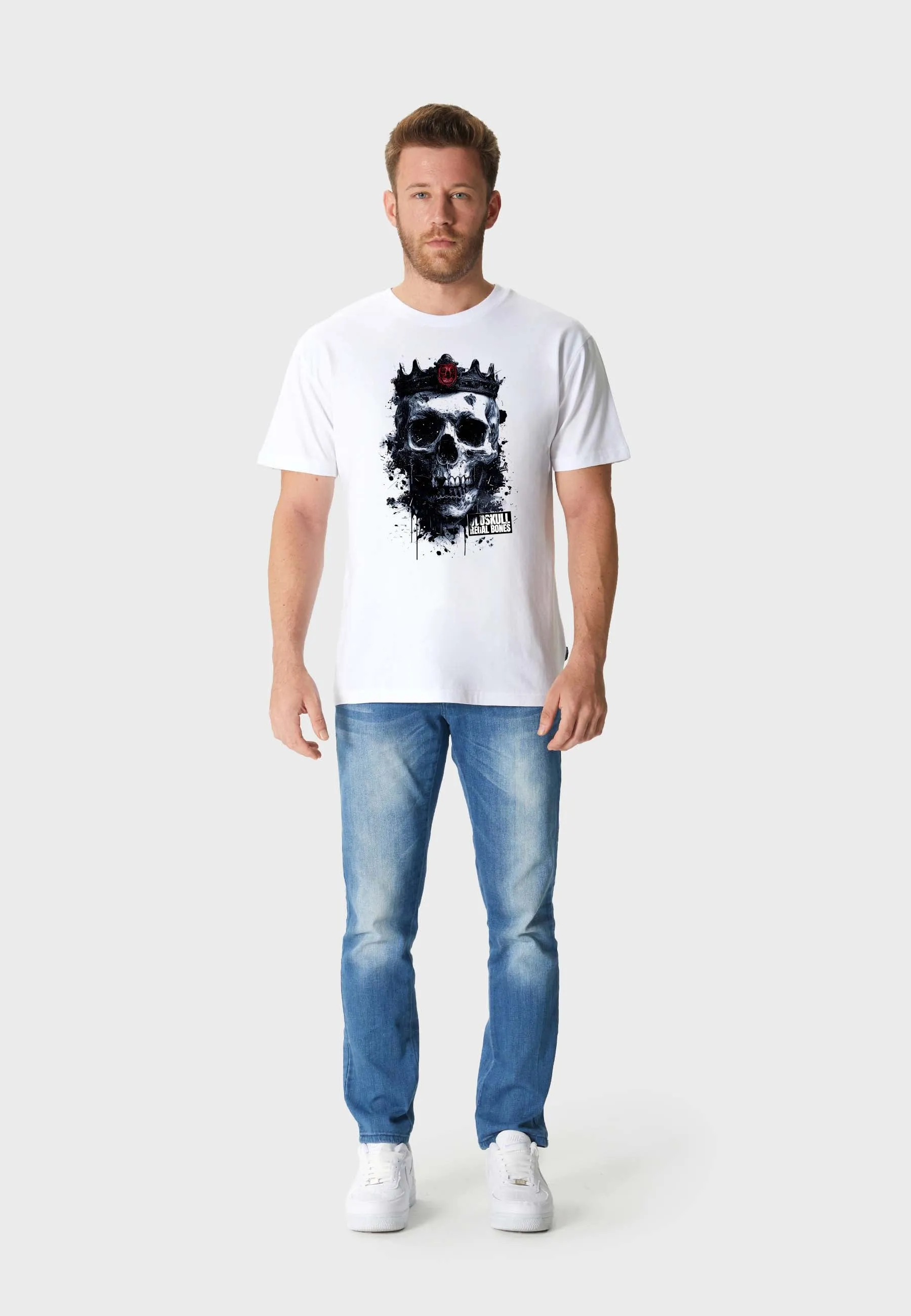 Royal Skull T-Shirt White