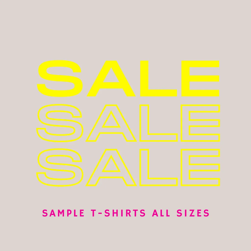 SAMPLE T-SHIRTS ALL SIZES