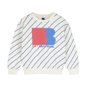SW02-SWEATSHIRT ALLOVER DIAGONAL -Fog